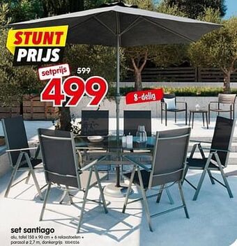 Yess Set santiago aanbieding
