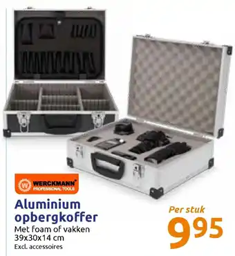 Aluminium opbergkoffer