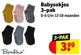 Kruidvat Babysokjes aanbieding