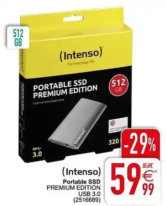 Cora Portable ssd premium edition aanbieding