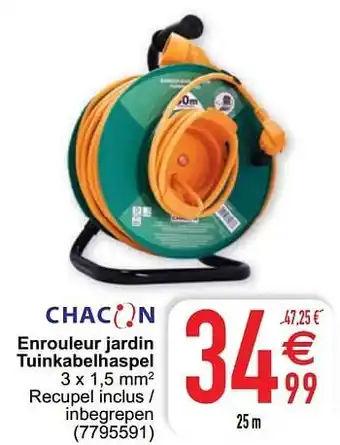 Cora Enrouleur jardin tuinkabelhaspel aanbieding