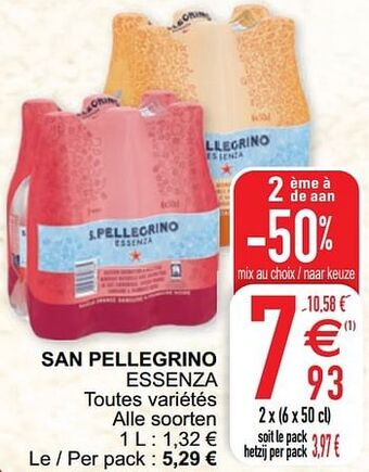 Cora San pellegrino essenza aanbieding
