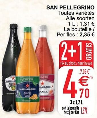 Cora San pellegrino aanbieding