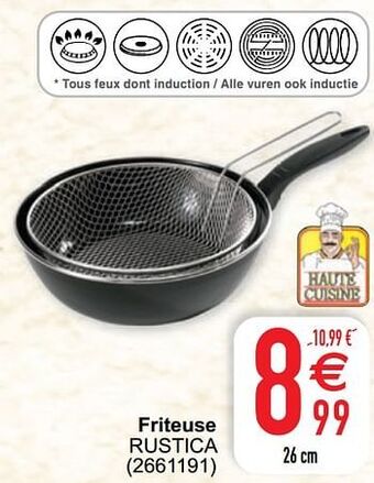 Cora Friteuse rustica aanbieding