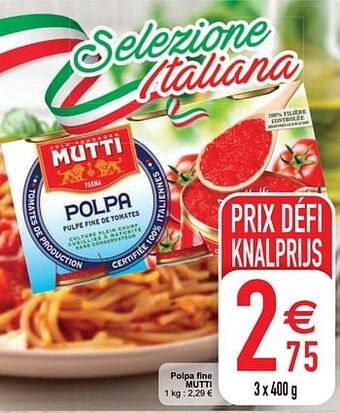 Cora Polpa fine mutti aanbieding
