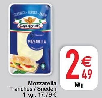 Cora Mozzarella aanbieding
