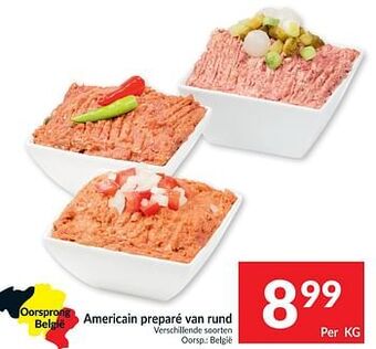 Americain preparé van rund