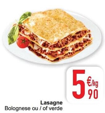Cora Lasagne aanbieding