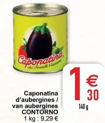 Cora Caponatina d’aubergines - van aubergines contorno aanbieding