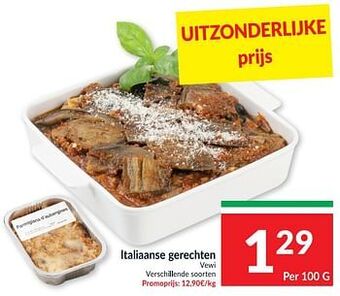 Intermarché Italiaanse gerechten vewi aanbieding