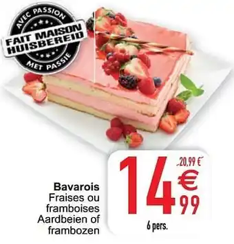 Cora Bavarois aanbieding
