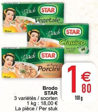 Cora Brodo star aanbieding