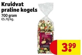 Kruidvat praline kogels