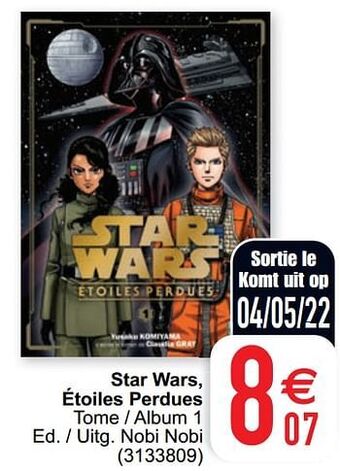 Cora Star wars étoiles perdues aanbieding