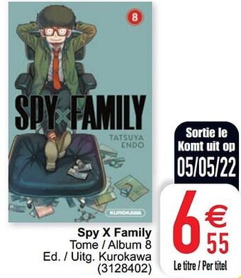 Cora Spy x family aanbieding