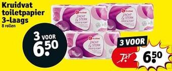 Kruidvat Kruidvat toiletpapier aanbieding