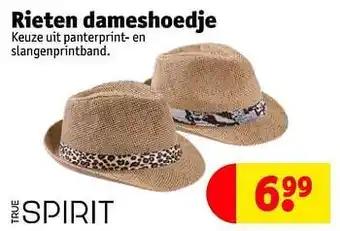 Rieten dameshoedje
