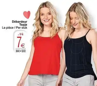 Cora Débardeur topje aanbieding