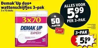 Kruidvat Duo+ wattenschijfjes aanbieding