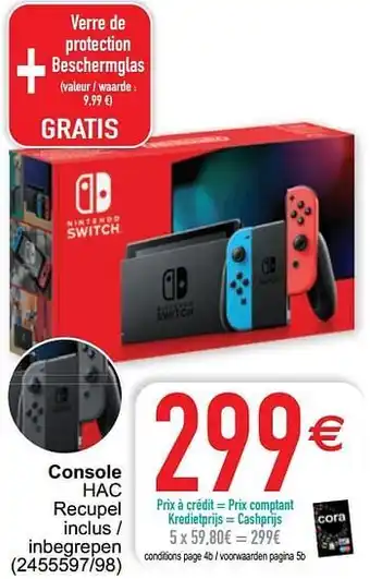 Cora Console hac aanbieding