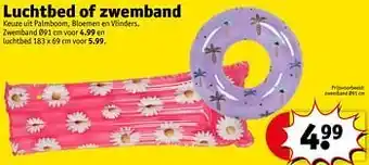 Kruidvat Zwemband aanbieding