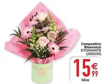 Cora Composition bloemstuk etonnante aanbieding