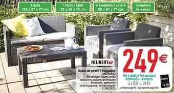 Salon de jardin - tuinsalon merano