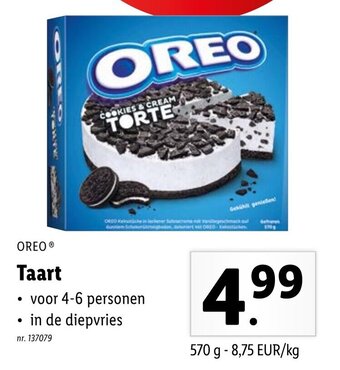 Lidl Oreo Taart aanbieding
