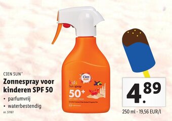 Cien Sun Zonnespray voor kinderen SPF 50