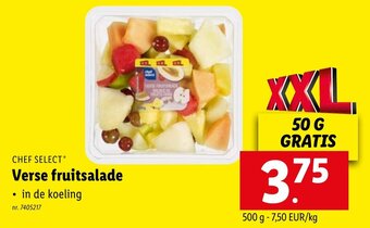 Lidl Chef Select Verse fruitsalade aanbieding