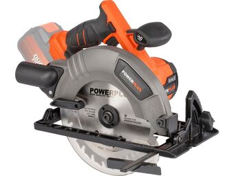 Hubo Powerplus Dual Power POWDP25260 cirkelzaag 40V 190mm aanbieding