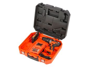 Hubo Powerplus Dual Power POWDP15210 accu schroef- en klopboormachine 20V + accu en lader aanbieding