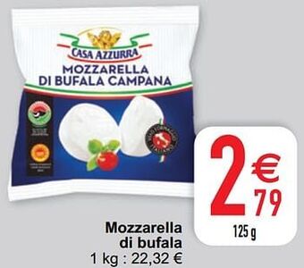 Cora Mozzarella di bufala aanbieding