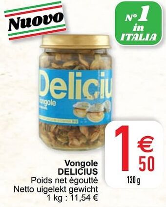 Cora Vongole delicius aanbieding