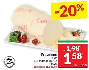Intermarché Provolone kaas aanbieding