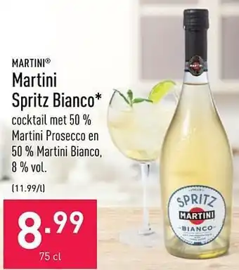 ALDI Martini spritz bianco aanbieding