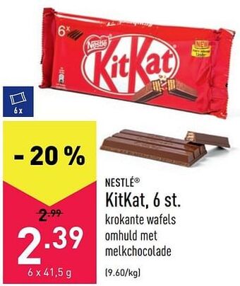 ALDI Kitkat aanbieding
