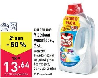 ALDI Vloeibaar wasmiddel aanbieding