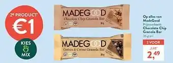 Holland & Barrett Chocolate chip granola bar aanbieding