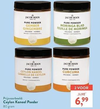 Holland & Barrett Ceylon kaneel poeder aanbieding