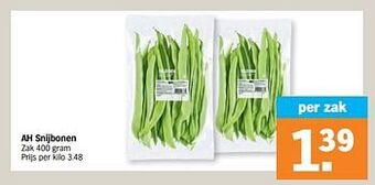 Albert Heijn Ah snijbonen aanbieding