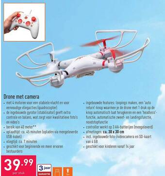 ALDI Drone Met Camera aanbieding