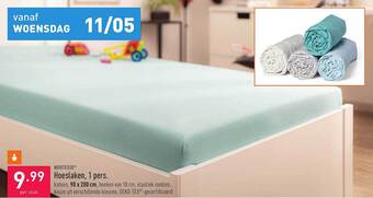 ALDI Novitesse Hoeslaken 1 Pers. aanbieding