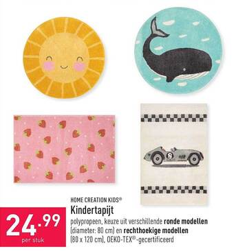 ALDI Home Creation Kids Kindertapijt aanbieding