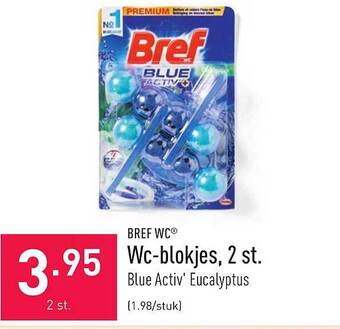 ALDI Bref Wc Wc-blokjes 2 St. aanbieding