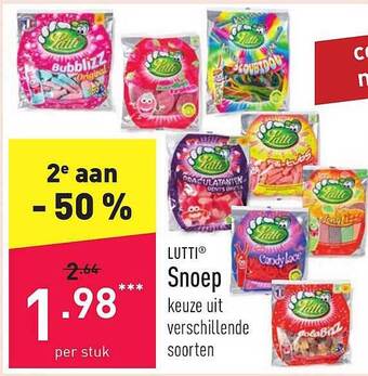ALDI Lutti Snoep aanbieding