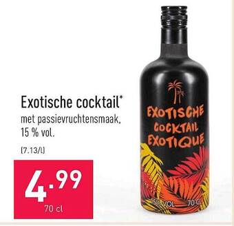 ALDI Exotische Cocktail aanbieding