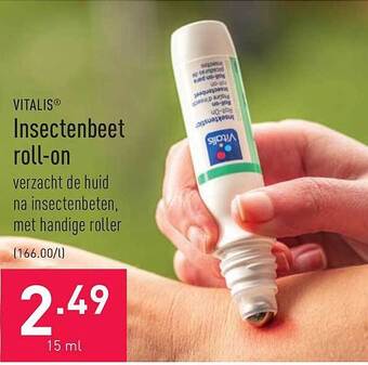 ALDI Vitalis Insectenbeet Roll-on aanbieding