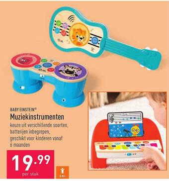 ALDI Baby Einstein Muziekinstrumenten aanbieding