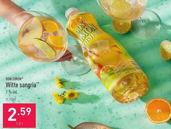 ALDI Don Simon Witte Sangria aanbieding